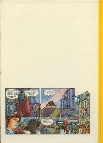 Verso de l'album Les Sentinelles Transfert