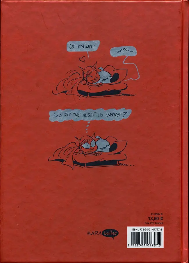 Verso de l'album Sexe, Amour et déconfiture