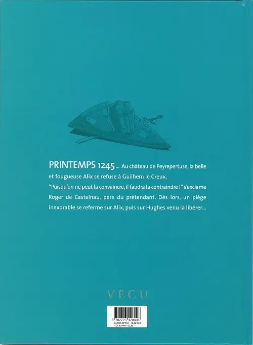 Verso de l'album Les Aigles décapitées Tome 6 Alix