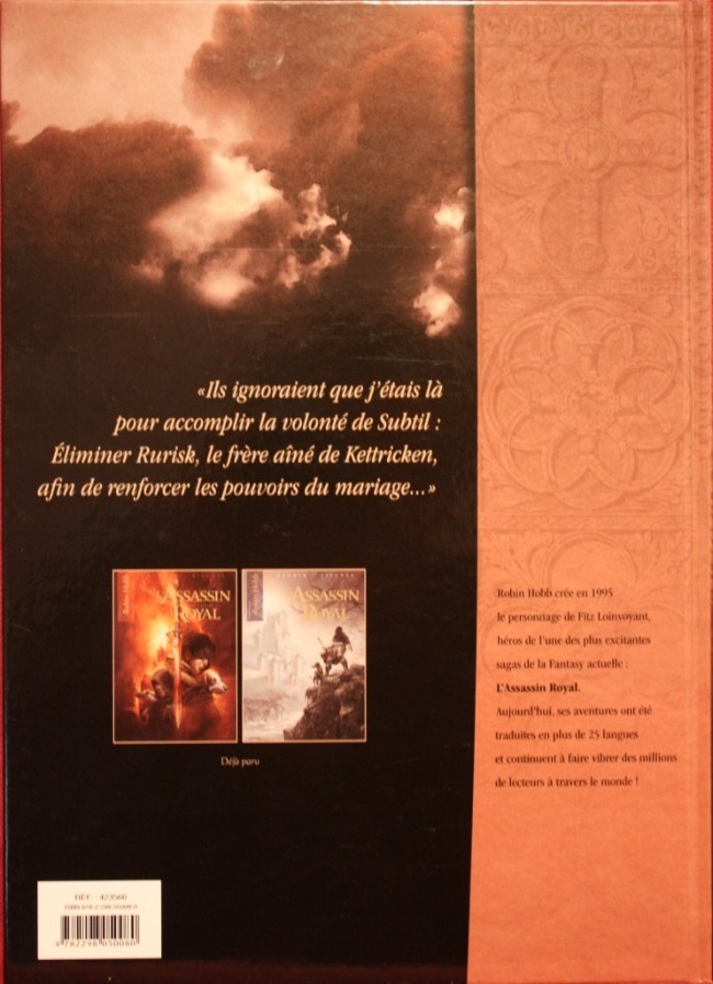 Verso de l'album L'Assassin Royal Tome 3 Kettricken