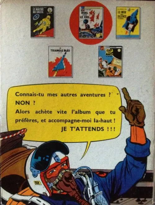 Verso de l'album Les aventures de Dan Cooper Tome 6 Coup d'audace