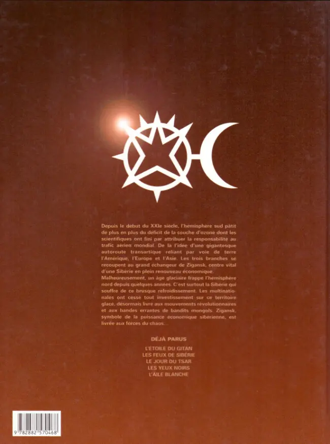 Verso de l'album Gipsy Tome 3 Le jour du Tsar