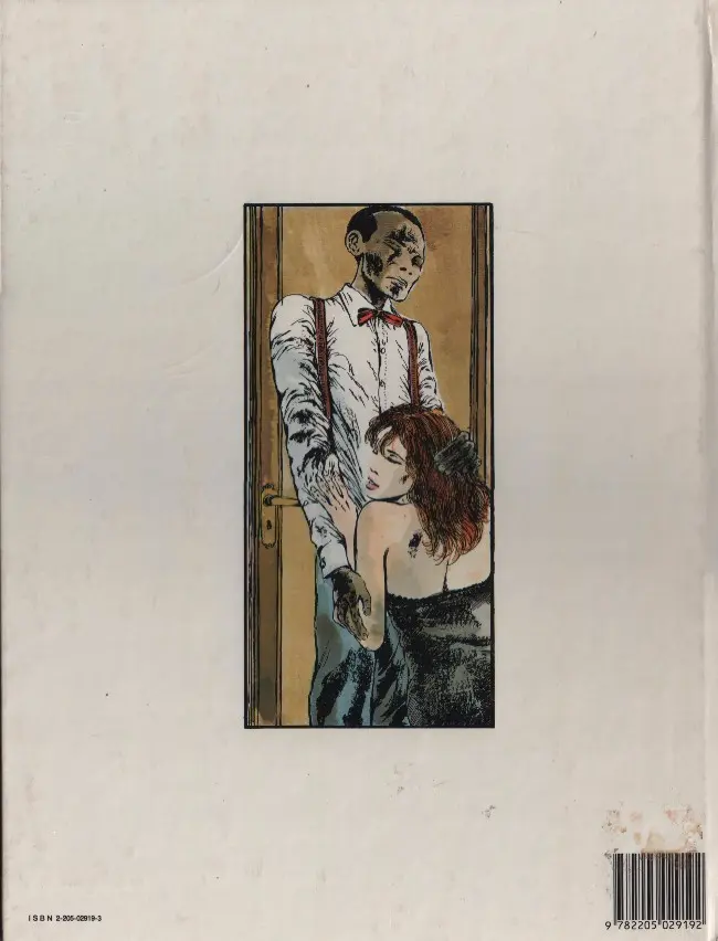 Verso de l'album Un homme - une aventure Tome 8 L'Homme de Harlem