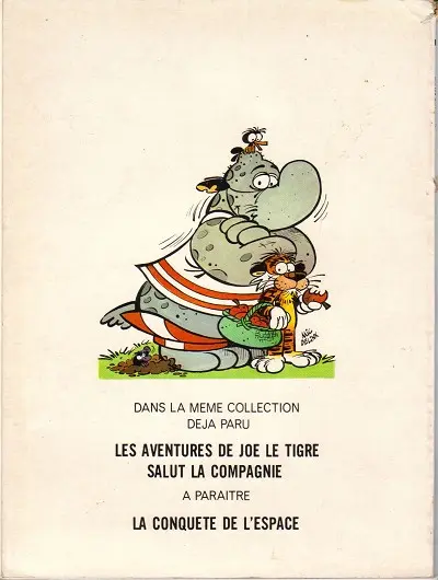 Verso de l'album La Jungle en folie Tome 2 Salut la compagnie
