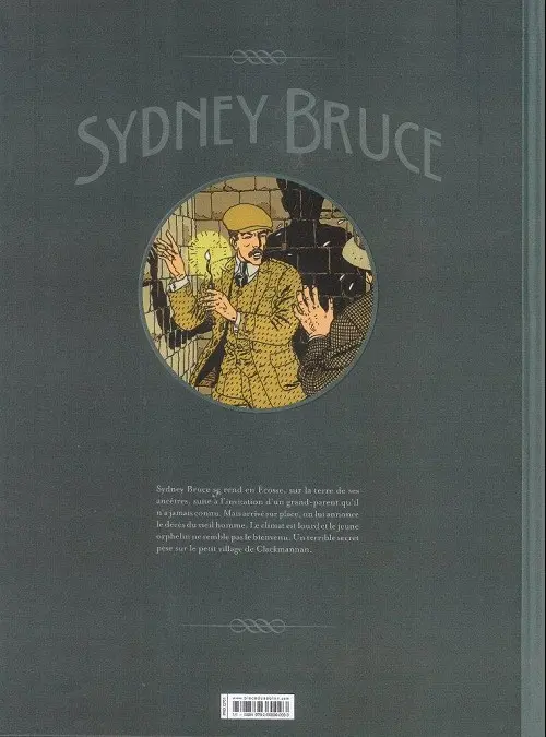 Verso de l'album Sydney Bruce Tome 2 La révélation de Clack Manann