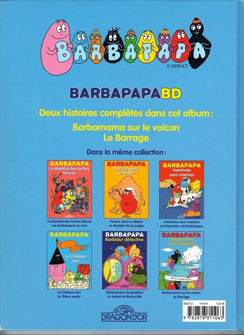 Verso de l'album Barbapapa Tome 6 Barbamama à la rescousse