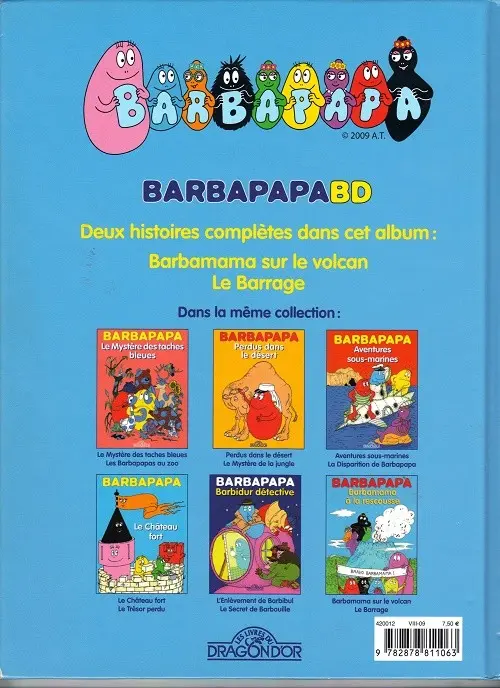 Verso de l'album Barbapapa Tome 6 Barbamama à la rescousse