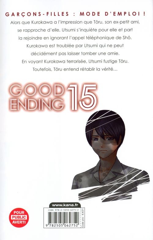 Verso de l'album GE - Good Ending 15