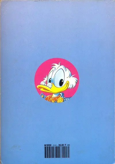Verso de l'album Picsou Magazine Album N° 8