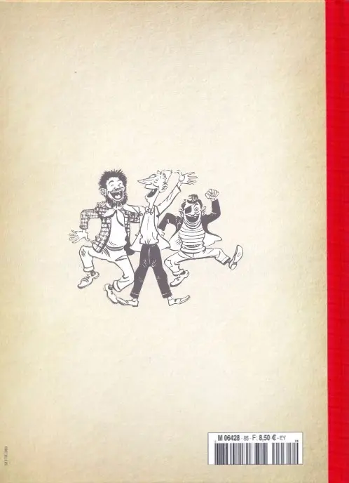 Verso de l'album Les Pieds Nickelés - La collection Tome 86 Les Pieds Nickelés et le raid Paris-Tombouctou