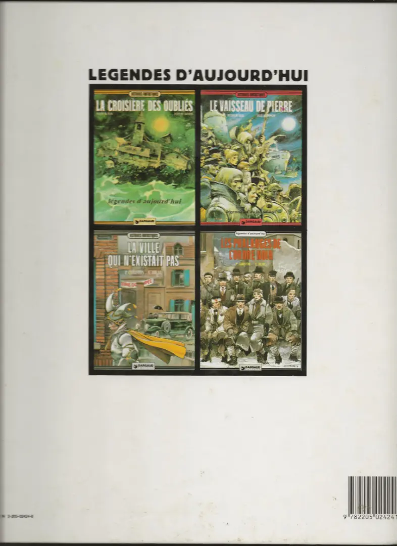 Verso de l'album Partie de chasse