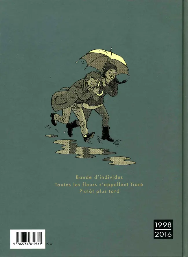 Verso de l'album Luc Leroi Finalement