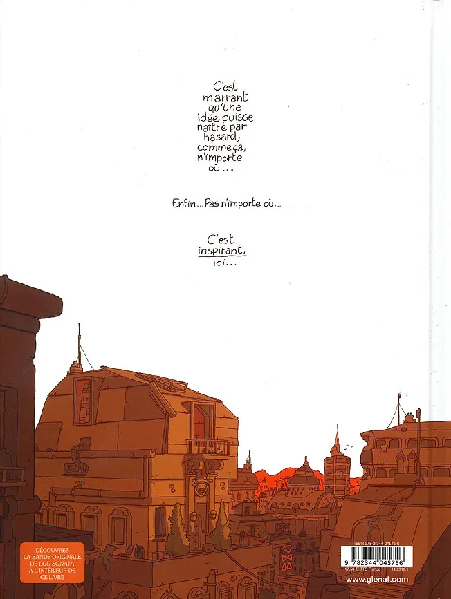 Verso de l'album Lou ! Sonata I