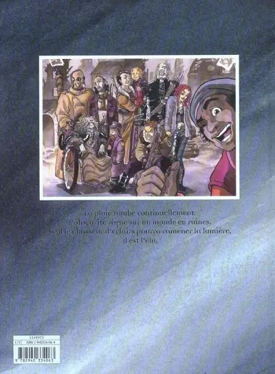 Verso de l'album Le Chasseur d'éclairs Tome 1 Espérance
