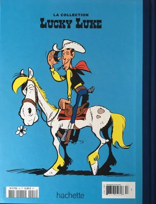 Verso de l'album Lucky Luke La collection Tome 53 La belle province
