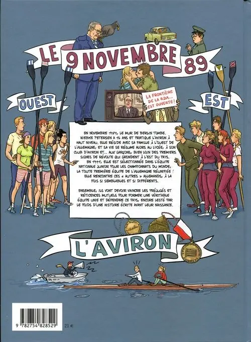 Verso de l'album Dans le même bateau