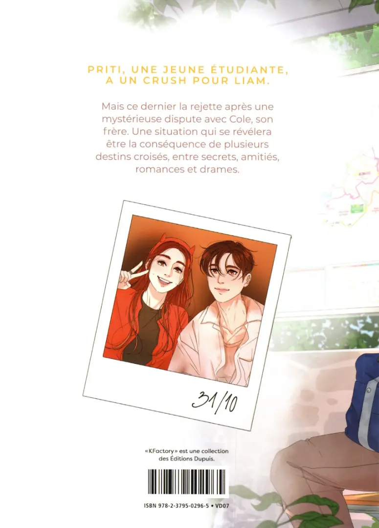 Verso de l'album Because I (Can't) Love You 1