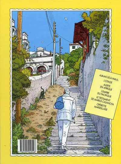 Verso de l'album Condor Tome 5 Opérette marseillaise