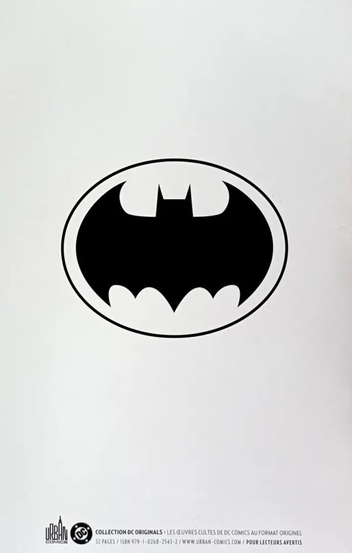 Verso de l'album Batman - Silence 2 Chapitre 1 Le pion
