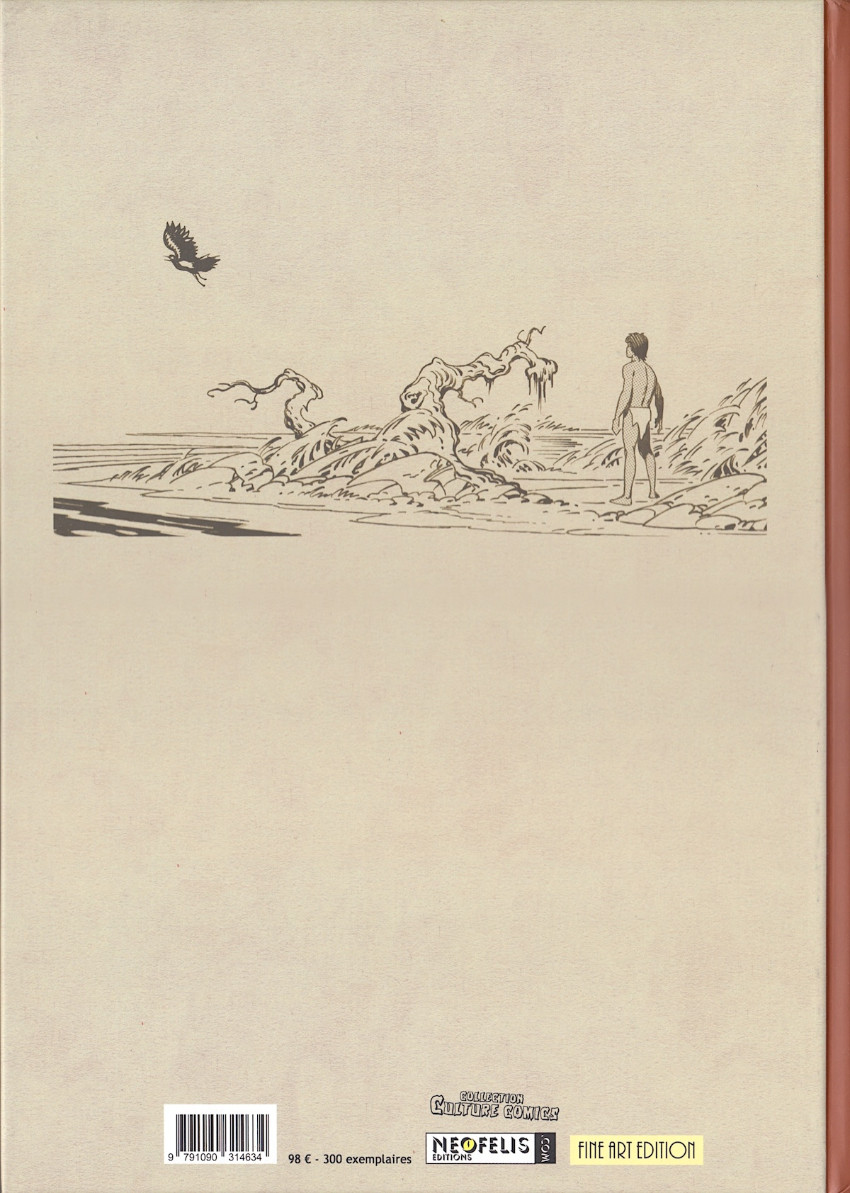 Verso de l'album Jungle book