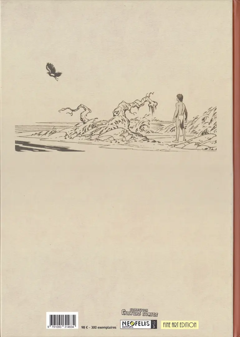 Verso de l'album Jungle book