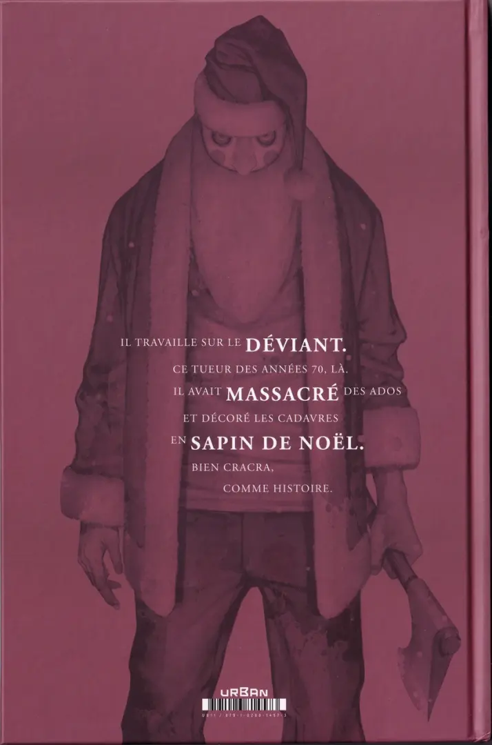 Verso de l'album Le déviant Première partie Un conte de Noël