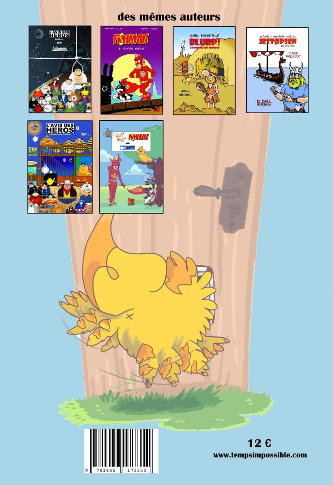 Verso de l'album Cat Pat Tome 1 Chat va faire mal !