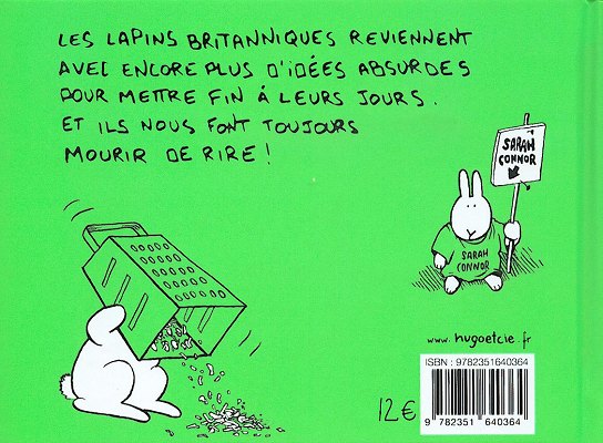 Verso de l'album Le Coup du lapin Tome 2
