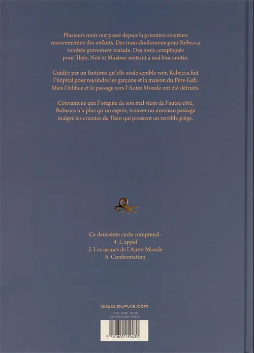 Verso de l'album Les Enfants d'ailleurs Deuxième cycle - Le père Gab