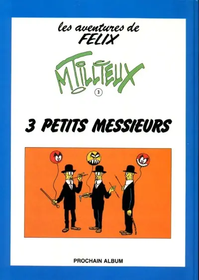 Verso de l'album Félix Couleurs Tome 2 Trafic de coco