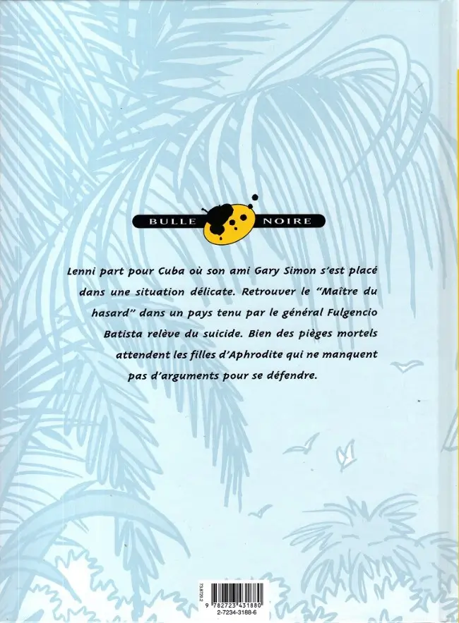Verso de l'album Les Filles d'Aphrodite Tome 2 Pas de fumée sans jeux