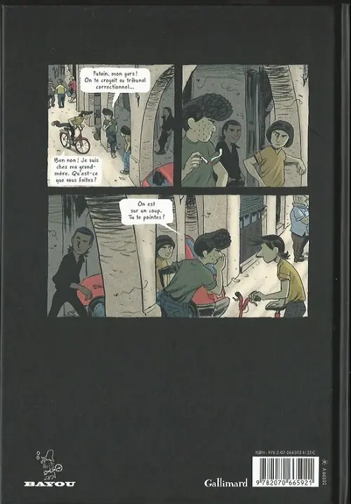 Verso de l'album Histoires du quartier 2 Chemins