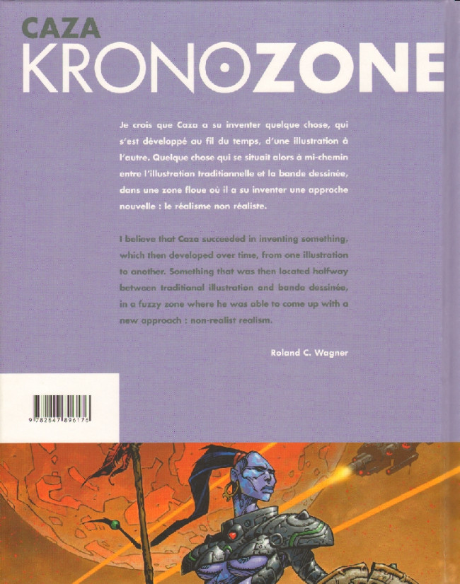 Verso de l'album Kronozone