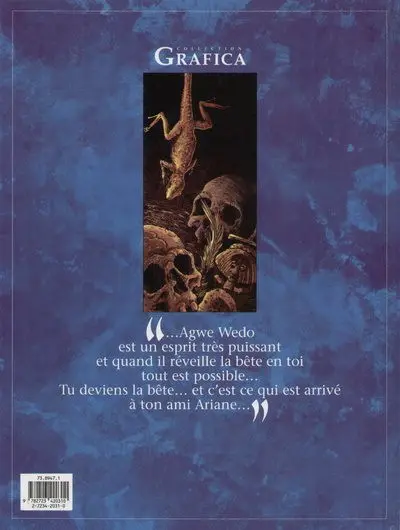 Verso de l'album Labyrinthes Tome 3 Agwe Wedo