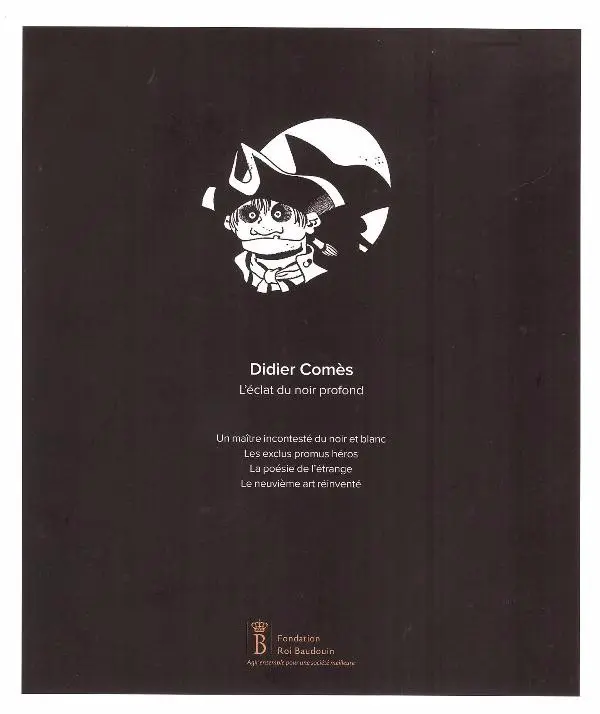 Verso de l'album L'éclat du Noir Profond