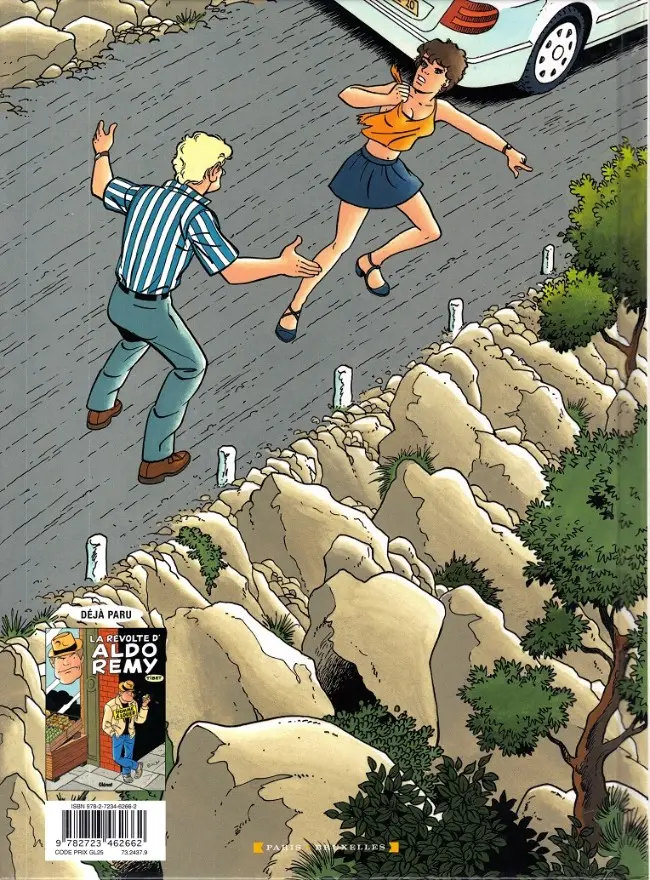 Verso de l'album Aldo Rémy Tome 2 Réveil brutal