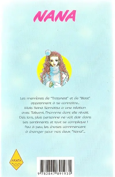 Verso de l'album Nana 6