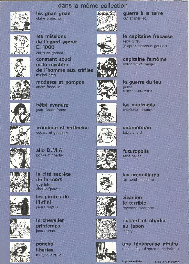 Verso de l'album La Pension Radicelle Tome 2