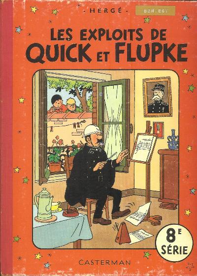 Couverture de l'album Quick et Flupke - Gamins de Bruxelles 8e série