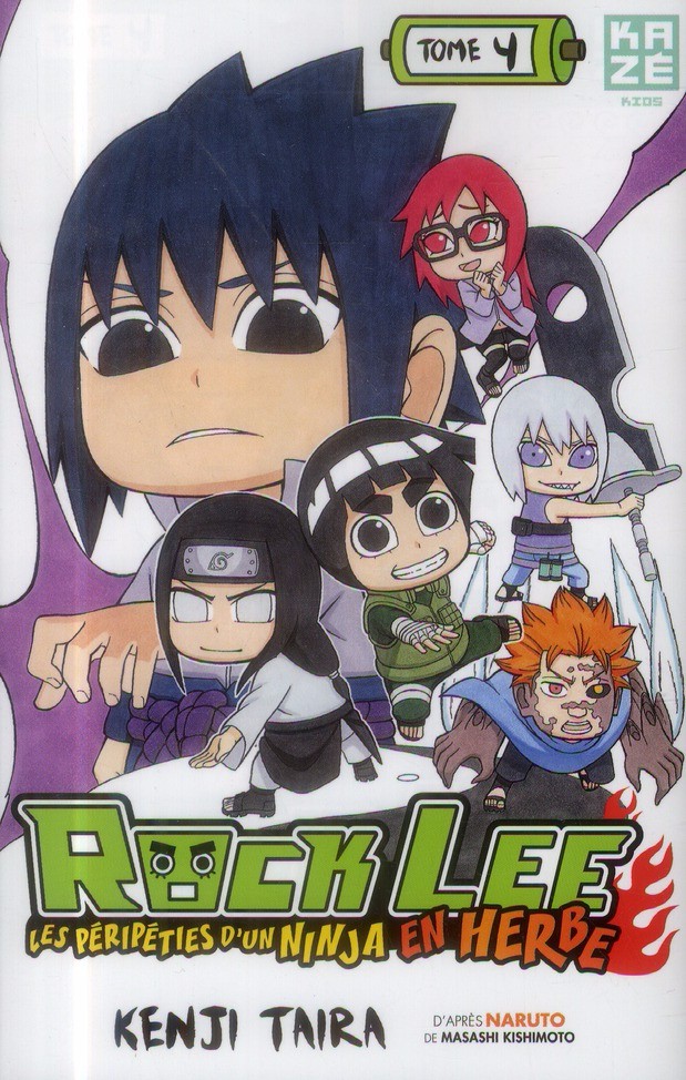 Couverture de l'album Rock Lee - Les péripéties d'un ninja en herbe. Tome 4