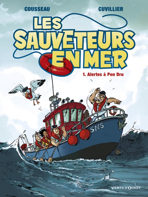 Couverture de l'album Les sauveteurs en mer Tome 1 Alertes à Pen Dru