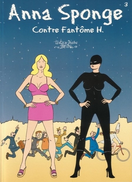 Couverture de l'album Anna sponge Tome 3 Contre Fantôme H.