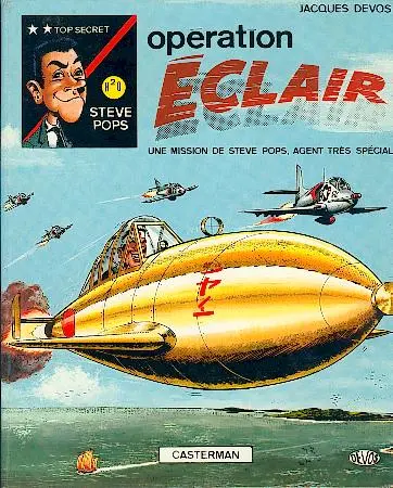 Couverture de l'album Steve Pops Tome 2 Opération éclair
