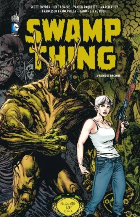 Couverture de l'album Swamp Thing Tome 2 Liens et Racines