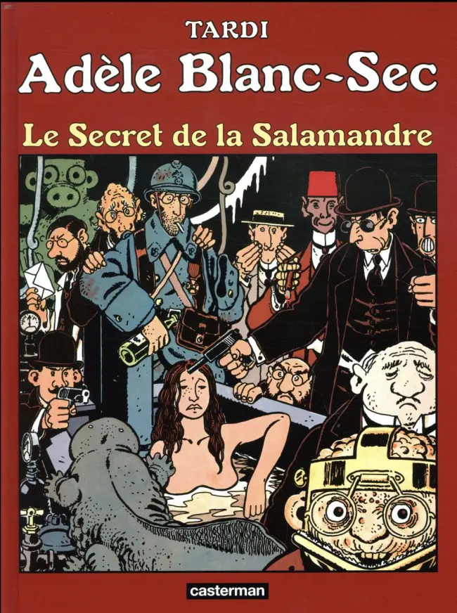 Couverture de l'album Les Aventures Extraordinaires d'Adèle Blanc-Sec Tome 5 Le Secret de la Salamandre