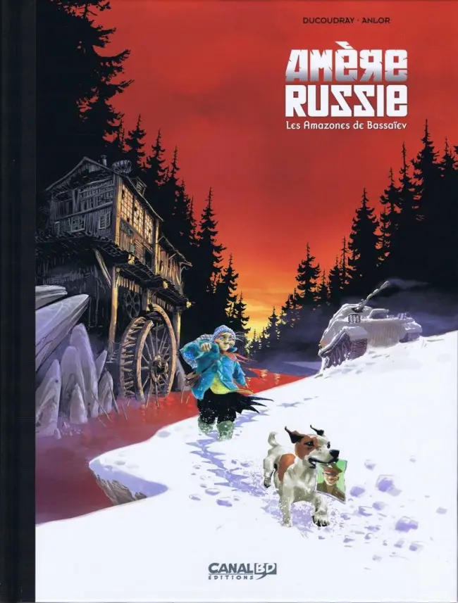 Couverture de l'album Amère Russie Tome 1 Les Amazones de Bassaïev