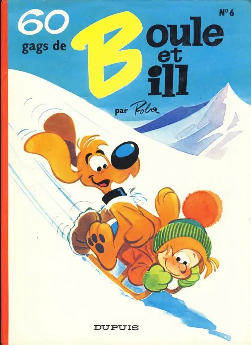 Couverture de l'album Boule & Bill Tome 6 60 gags de Boule et Bill