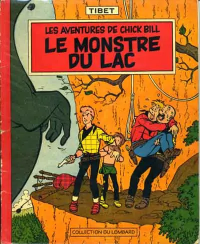 Couverture de l'album Chick Bill Tome 9 Le monstre du lac
