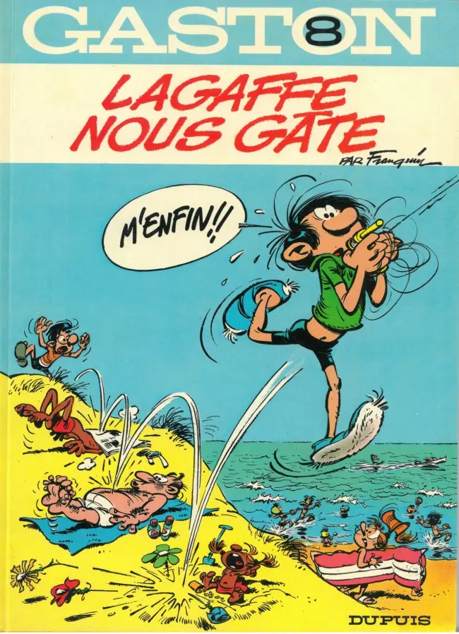 Couverture de l'album Gaston Tome 8 Lagaffe nous gâte