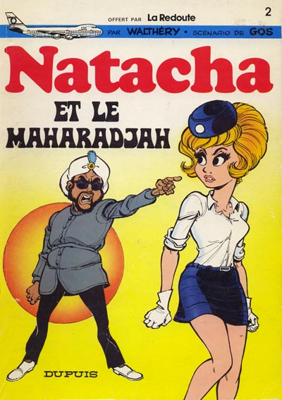 Couverture de l'album Natacha Tome 2 Natacha et le Maharadjah